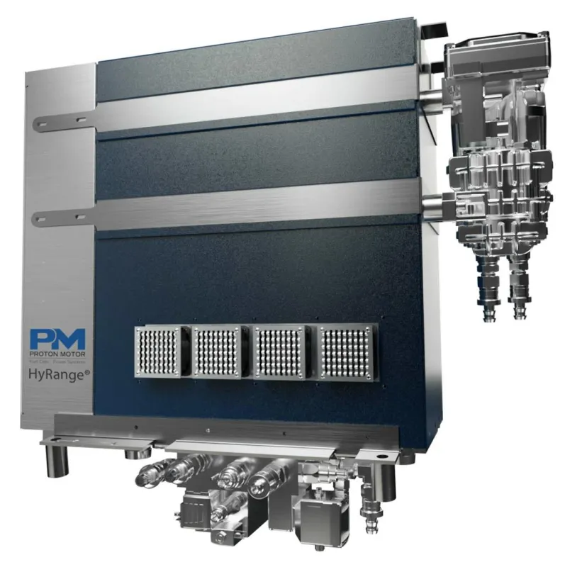 Das HyRange®-System zur Reichweitenverstärkung der Proton Motor Fuel Cell GmbH