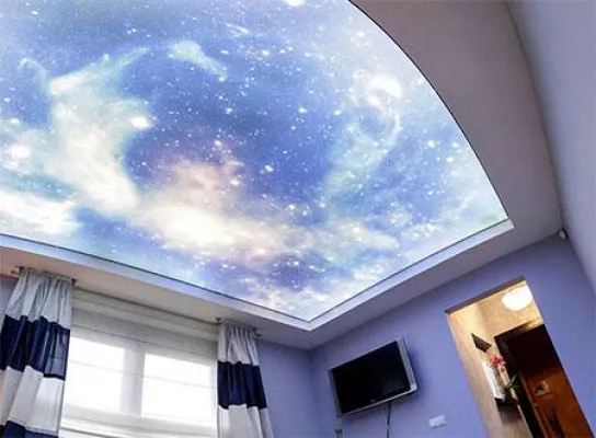 Bild: LED-Lichtdecken als neuer Einrichtungstrend