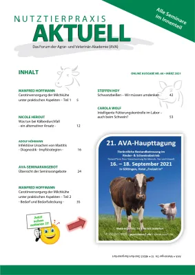 Bild: NUTZTIERPRAXIS AKTUELL (NPA) Nr. 66 – Die Zeitschrift für den Nutztierarzt ist online