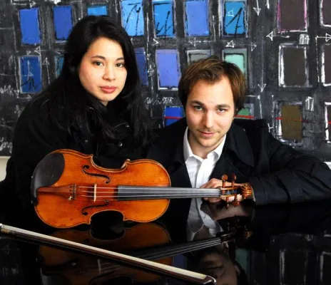Bild: Mirijam Contzen und Herbert Schuch geben wieder ein gemeinsames Konzert