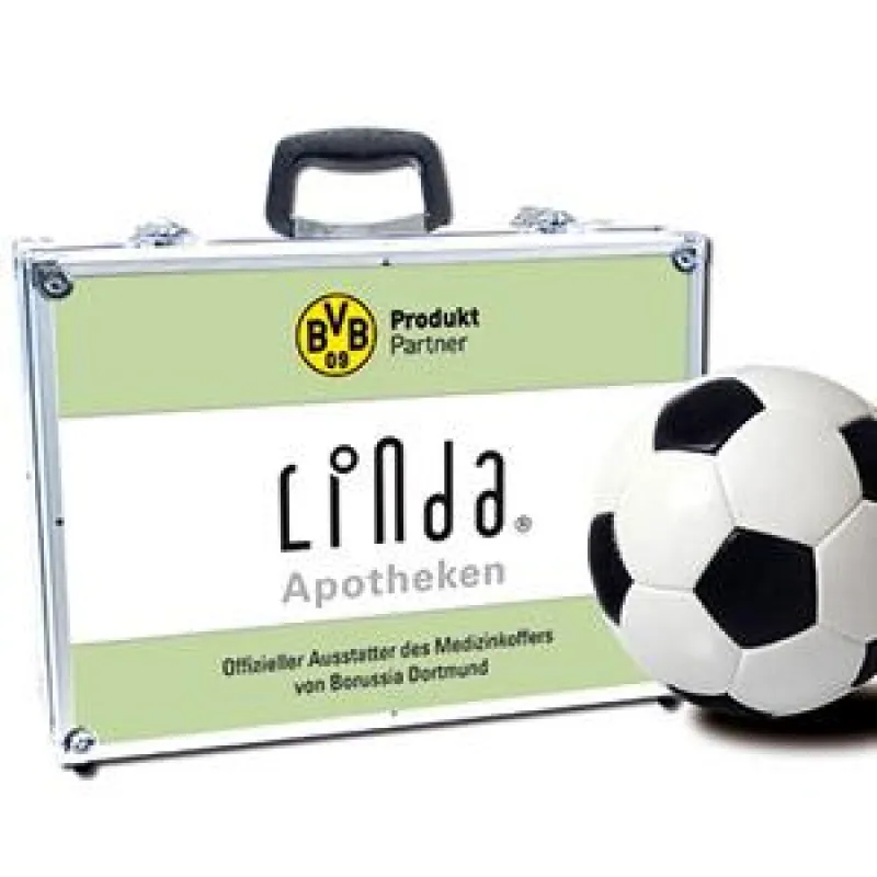 LINDA Medizinkoffer mit BVB-Logo