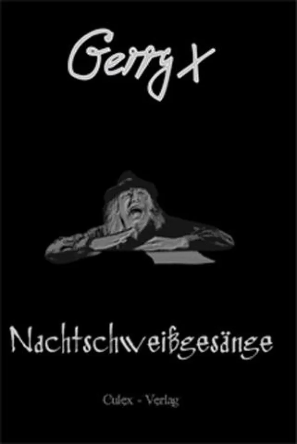 Cover Gedichtband Nachtschweißgesänge Gerry X
