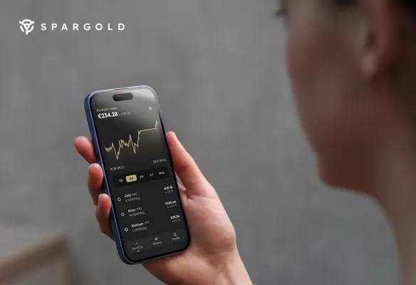 Bild: Fintech-Innovation aus Hamburg: Spargold-App digitalisiert den Zugang zu physischen Edelmetallen