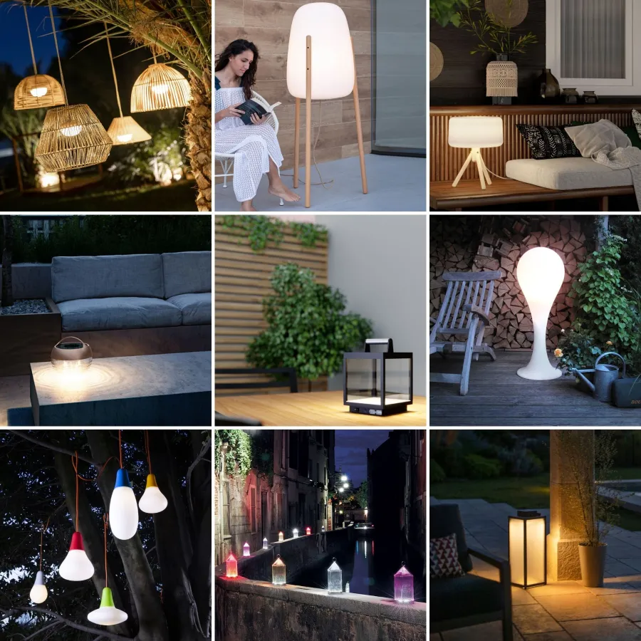 Lichtideen für die sommerliche Jahreszeit  (© Lampenwelt.de)