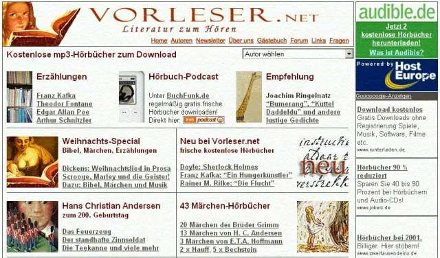 Bild: Dickens' Scrooge zum Fest – Vorleser.net verschenkt Top-Hörbuch