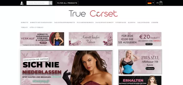 Bild: True Corset - Der beste Online-Shop für Basic-Korsetts