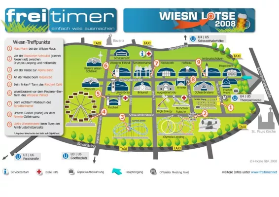 Bild: Der Wiesn-Lotse bringt Freunde auf dem Oktoberfest zusammen