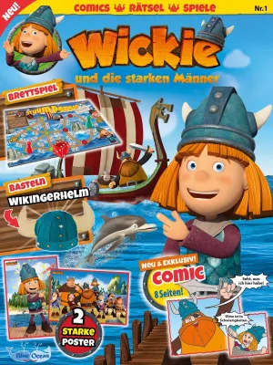 Bild: „Wickie und die starken Männer” segeln mit Blue Ocean ins Zeitschriftenregal