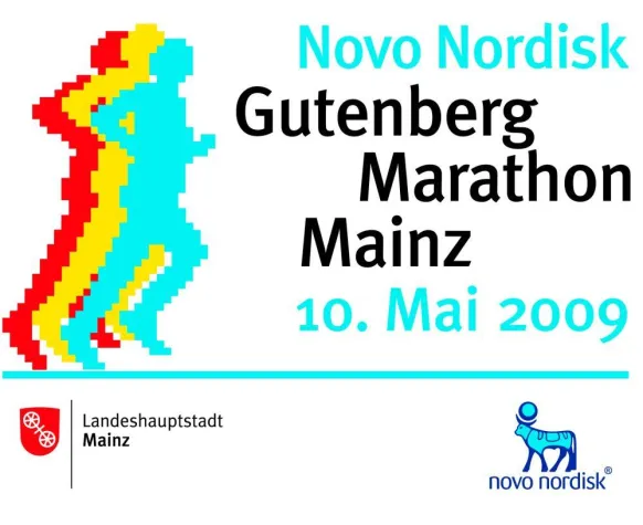 Bild: Novo Nordisk wird Hauptsponsor des Gutenberg Marathon 2009