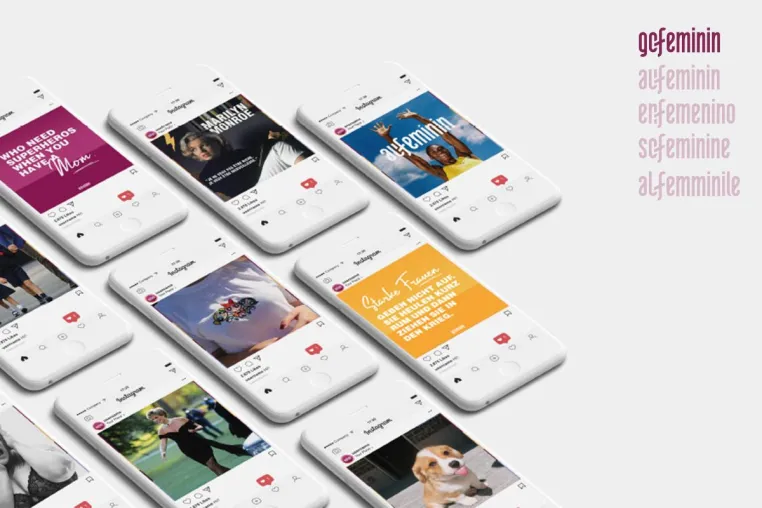 gofeminin.de: NEUE CORPORATE IDENTITY, DIE FRAUEN MEHR GEHÖR VERSCHAFFT Bild: gofeminin.de: NEUE CORPORATE IDENTITY, DIE FRAUEN MEHR GEHÖR VERSCHAFFT