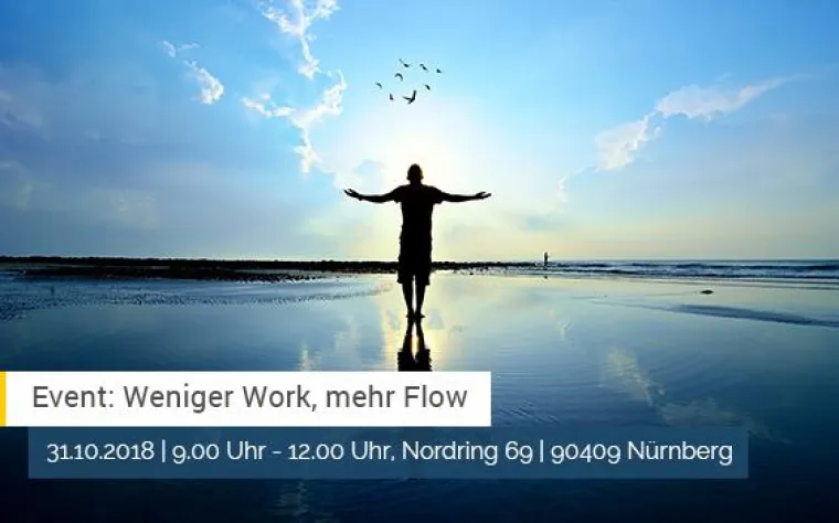Bild: Event – Weniger Work, mehr Flow am 31.10.2018 in Nürnberg