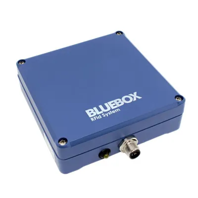 Bild: iDTRONICs BLUEBOX Micro IA: Die leistungsstarke RFID-Lösung für Staplerfahrzeuge