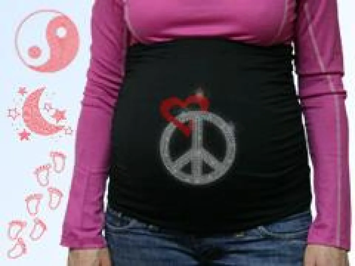 Bauchband mit Strass-Motiv von MY-BABY-SHOP.com