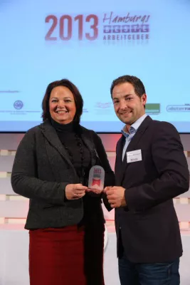 Bild: ZAG Personal & Perspektiven ausgezeichnet bei "Hamburgs beste Arbeitgeber 2013"
