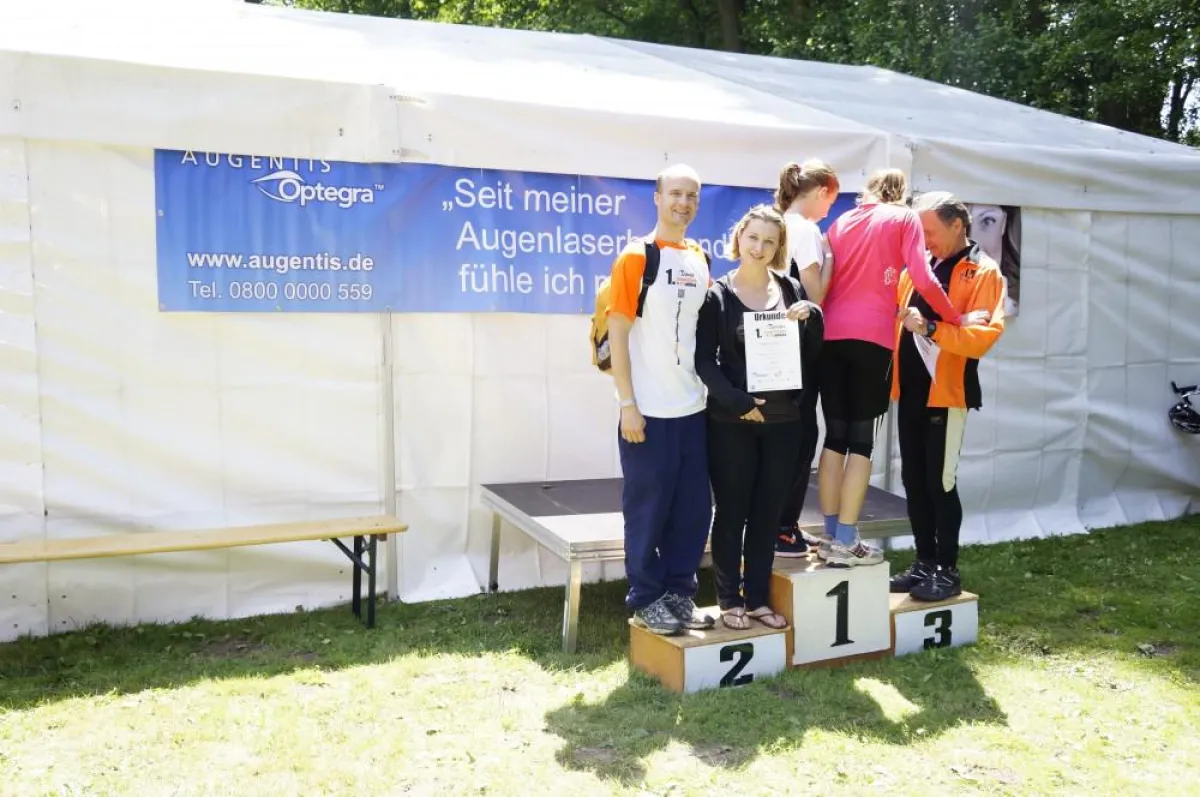 Auch eine Augentis/Optegra-Staffel hat es auf das Treppchen geschafft. Wir gratulieren zum 2. Platz.