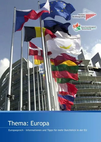 Broschüre „Europasprech“: Wie Europapolitik funktioniert und warum alles so kompliziert ist Bild: Broschüre „Europasprech“: Wie Europapolitik funktioniert und warum alles so kompliziert ist