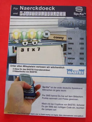 Crossmedia-Kooperation von Spi.KaTV mit dem Bastei Verlag realisiert neue TV-Werbeform in Deutschland Bild: Crossmedia-Kooperation von Spi.KaTV mit dem Bastei Verlag realisiert neue TV-Werbeform in Deutschland