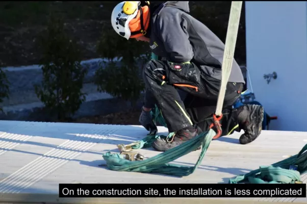 Bild: Bedeutende Einsparungen bei HBV mit dem neuartigen Geschossdecken System SHARK® 