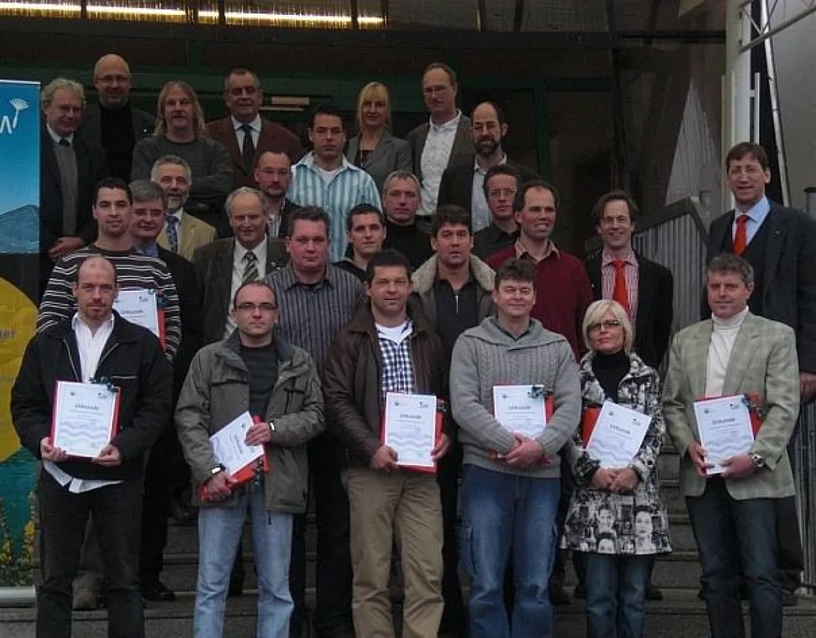 Erfolgreich qualifiziert - 14 Teilnehmer haben den anspruchsvollen Kurs in Weihenstephan gemeistert.