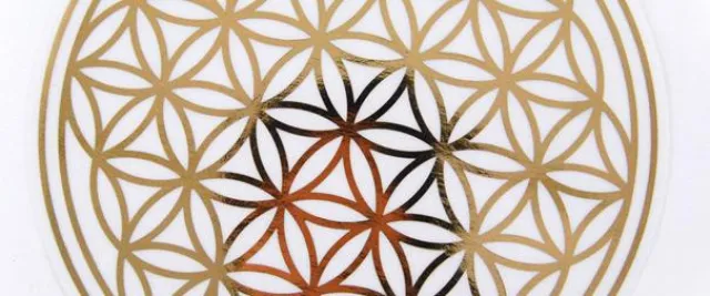 Bild: Die Blume des Lebens, ein Urzeitdiagramm erlebt ein Comeback