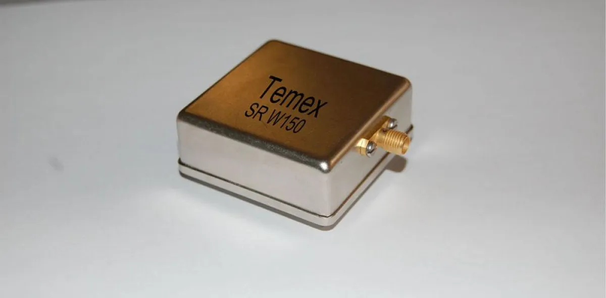 Für die Entwicklung von Radarsystemen: der neue rauscharme RF-Oszillator SR W150 von Temex