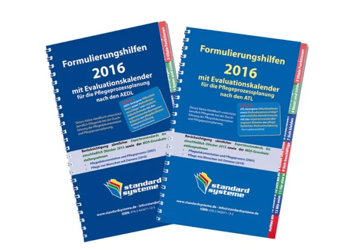 Bild: Neu aufgelegt: Formulierungshilfen 2016 nach den AEDL und ATL von Standard Systeme