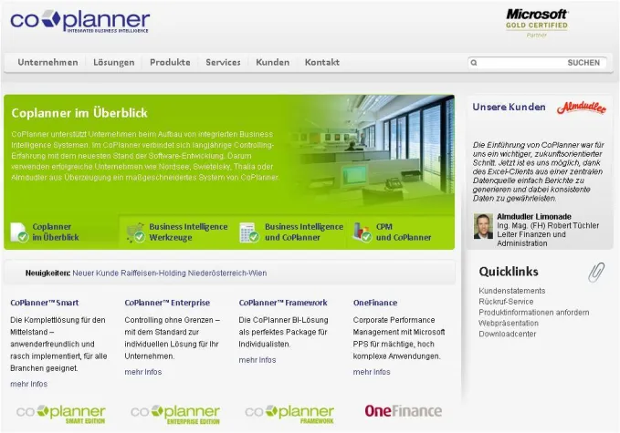 Bild: CoPlanner Software & Consulting GmbH mit neuer Fassade