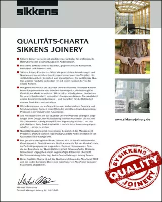 Bild: Quality Charta Sikkens Joinery