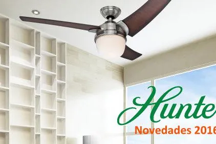 Ventilatoren mit Licht - neue Modelle 2016 Bild: Ventilatoren mit Licht - neue Modelle 2016