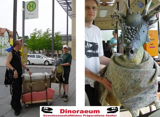 Bild: Ein Dinosaurier erobert Regensburg