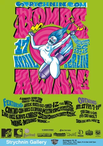 Bild: Strychnin Gallery präsentiert - Bombs Away - Eine internationale Graffiti-Ausstellung mit über 20 Künstlern