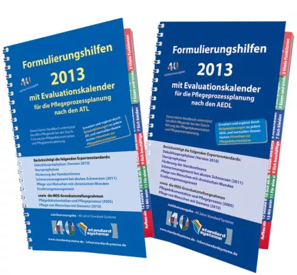 Formulierungshilfen nach AEDL und ATL von Standard Systeme - Jetzt in limitierter Jubiläumsauflage 2013 Bild: Formulierungshilfen nach AEDL und ATL von Standard Systeme - Jetzt in limitierter Jubiläumsauflage 2013