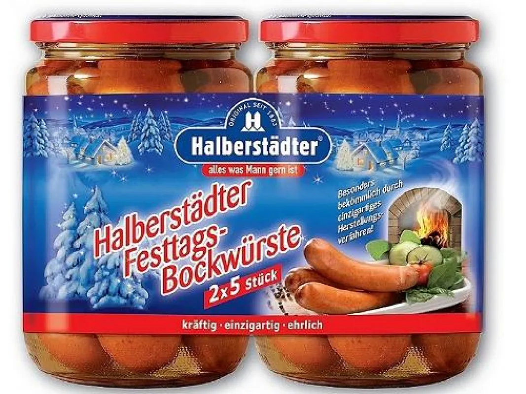 Festlicher Genuss mit Halberstädter Bockwürsten im Festtags-Doppelpack
