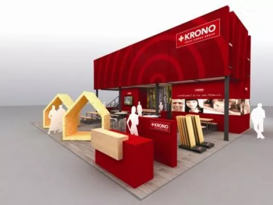 Globale Stärke und innovative Vielfalt des Bauens mit Holz / SWISS KRONO GROUP auf der DACH+HOLZ International Bild: Globale Stärke und innovative Vielfalt des Bauens mit Holz / SWISS KRONO GROUP auf der DACH+HOLZ International