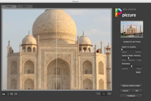 Bild: Intelligent Imaging Solutions veröffentlicht mit "piccure" ein Tool zur Korrektur verwackelter Bilder