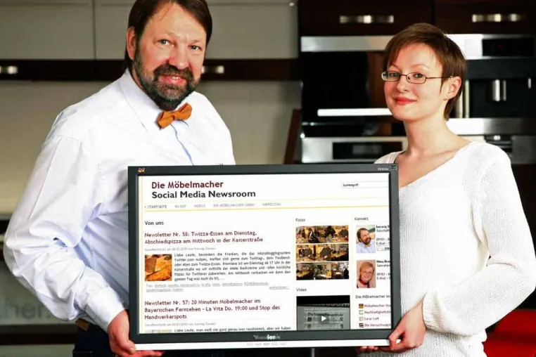 Bild: Nachhaltigkeit per Video-Newsletter von den Möbelmachern