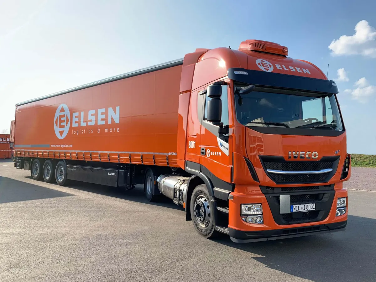 Der Transport- und Logistikdienstleister ELSEN hat in zwei LNG-Lkw investiert. (Foto: ELSEN)