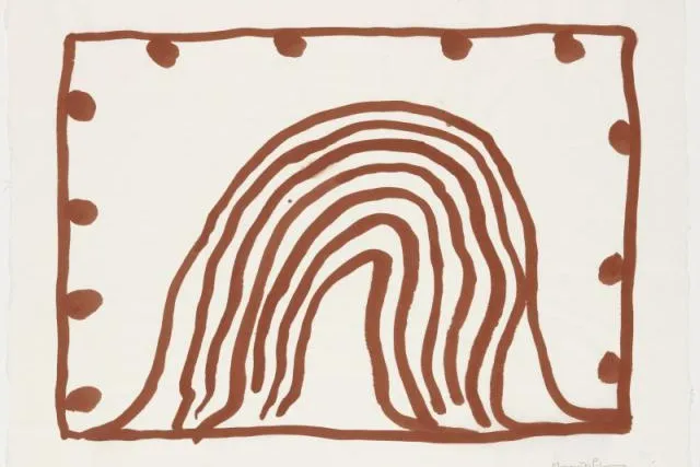 Bild: Farben der Erde: Ausstellung von Joan Hernández Pijuan ab dem 16.9. in Bad Homburg