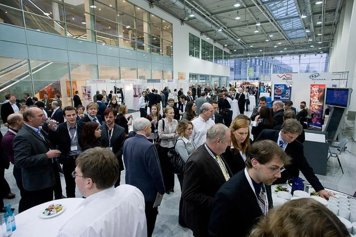 Der Treffpunkt für die Schokoladenwirtschaft: Die SCHOKO-TECHNIK (Foto 2008).