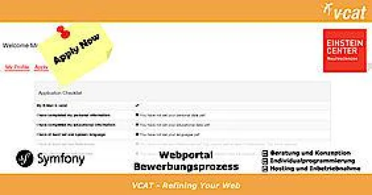 Bild: Bewerbungsportal an der Charité Berlin nutzt Symfony-Framework