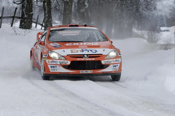 Bild: Die Welt zu Gast in Lillehammer-Rally WM 15. - 18. Feburar 2007