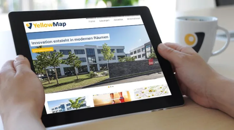 Bild: YellowMap zieht neue Seiten auf
