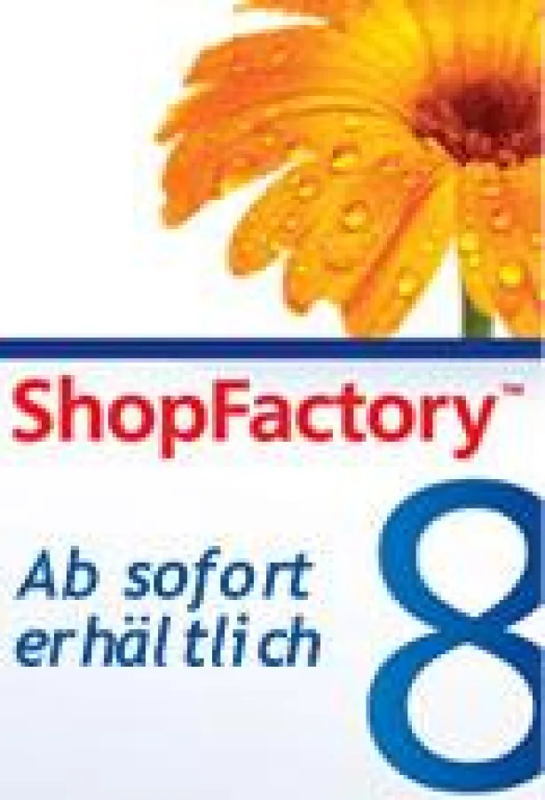 ShopFactory 8 jetzt verfügbar