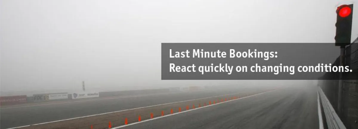 Last Minute Booking