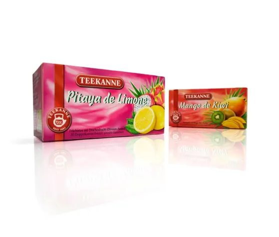 Bild: Neue Sommertees von Teekanne im Design von The Brand Union