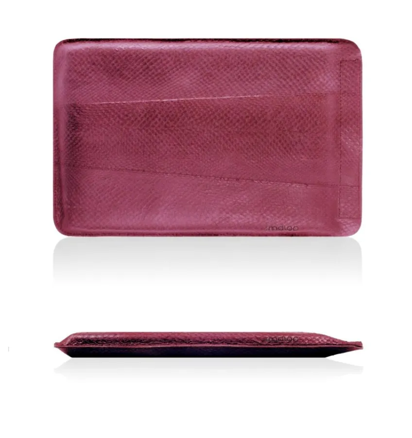 redmaloo Lachs-Leder Laptop Tasche