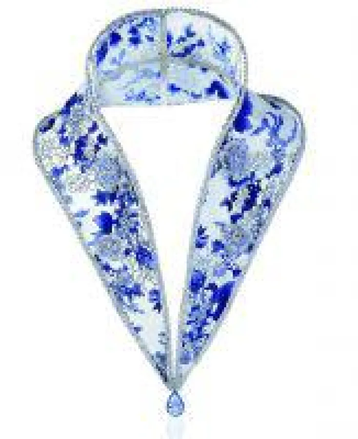 Eines der sechs Gewinnerdesigns: Halskette Silk Road von Cris Gao. Foto: HKTDC