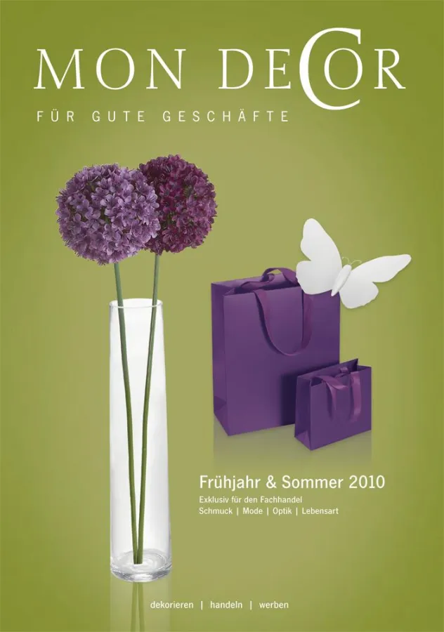 Dekorationsideen im Frühjahr & Sommerkatalog 2010 von Mon Decor