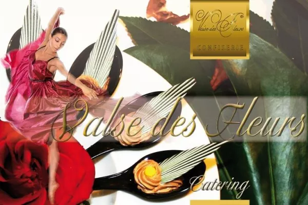 Bild: Kreationen der Valse des Fleurs Confiserie® auf der Gastronomischen Messe Calau am 16.04.2013