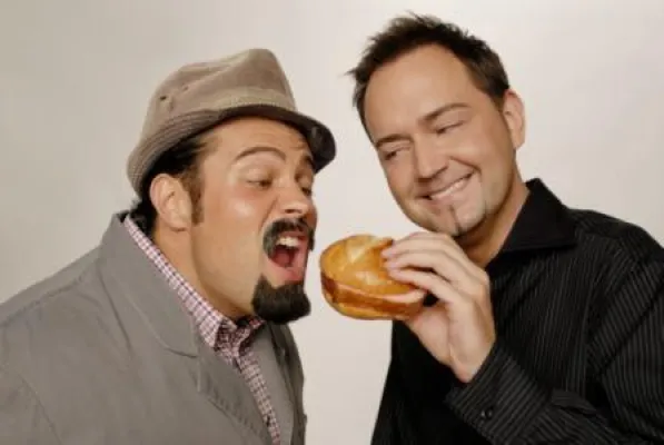 Bild: „Studiotechniker Nullinger“ mit Mike Hager & Stefan Meixner